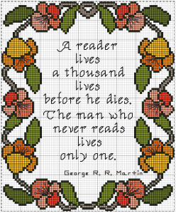 A reader lives a thousand  ... I