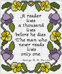 A reader lives a thousand ... II ... II